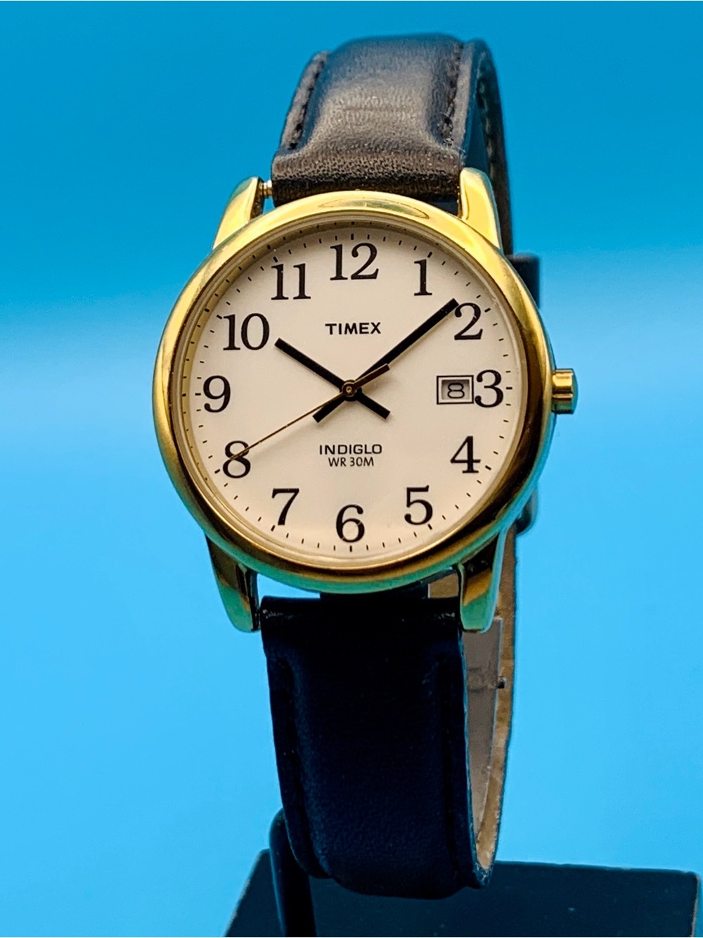 TIMEX T2H291 Men’s 2022 Quartz Wristwatch Indiglo Easy Read Date Works New Batt